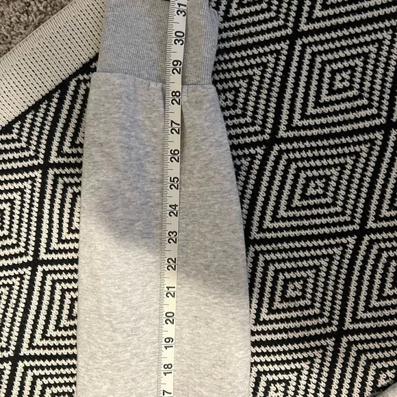 Hurley Light Gray Pullover Hoodie with White Logo - Picture 3 of 8